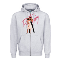 Heather Grey dirty dancing   the time of my life Zipper Hoodie - ArtMosaic