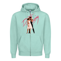 Seafoam dirty dancing   the time of my life Zipper Hoodie - ArtMosaic