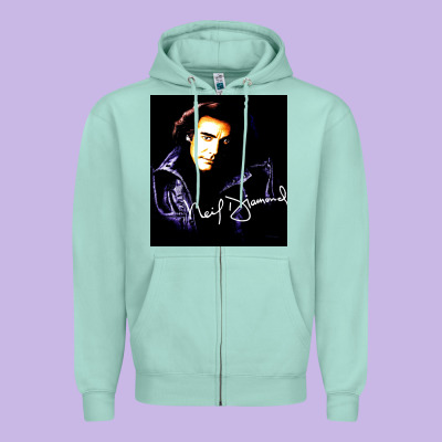 Neil Diamond Tour, Neil, Diamond, Tour, Neil Diamond Tours, Neil Diamo Zipper Hoodie Designed By Artmosaic