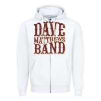 White classic dave Zipper Hoodie - ArtMosaic