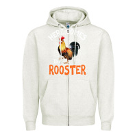 Oatmeal Heather Here Comes The Rooster Shirt Chicken Lady Outfit 243 Zipper Hoodie - ArtMosaic