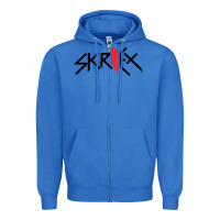 True Royal white skrillex Zipper Hoodie - ArtMosaic