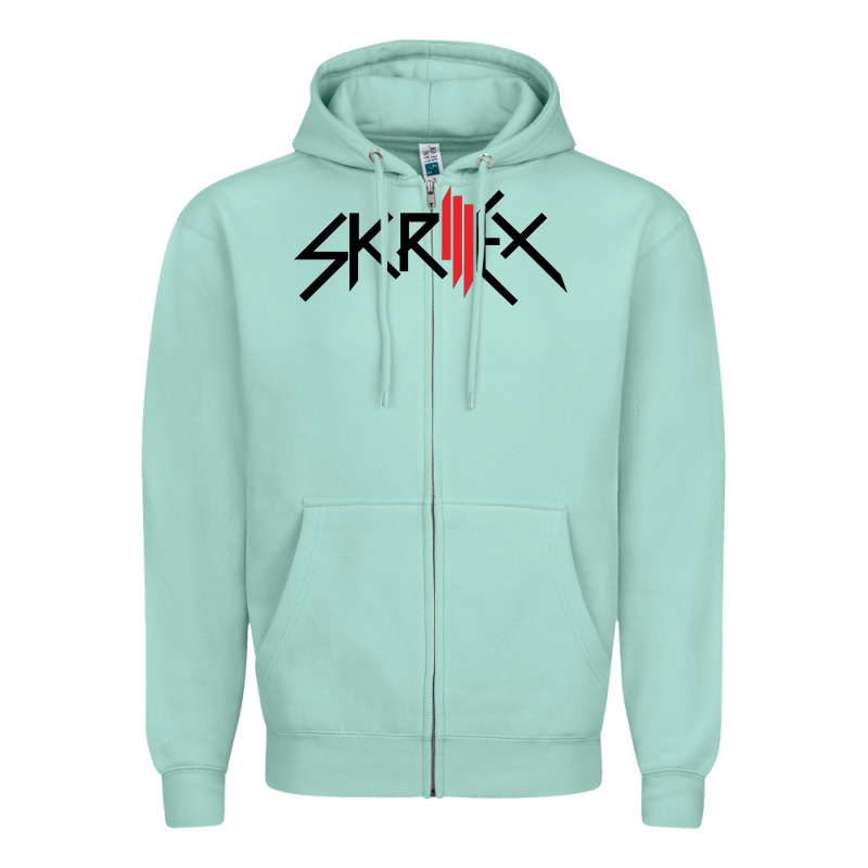 White Skrillex Zipper Hoodie by ArtMosaic | Teevron