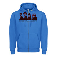 True Royal sure i'm a marxist Zipper Hoodie - ArtMosaic