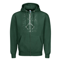 Sports Green Graphic Picture Bloodborne Day Gift Zipper Hoodie - ArtMosaic