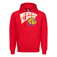 Red eathernecks, western, illinois gifts Zipper Hoodie - ArtMosaic