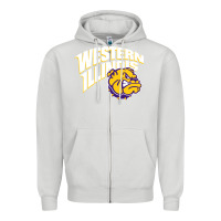 Dove Grey eathernecks, western, illinois gifts Zipper Hoodie - ArtMosaic