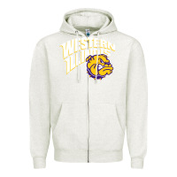 Oatmeal Heather eathernecks, western, illinois gifts Zipper Hoodie - ArtMosaic