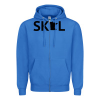 True Royal skol minnesota hoodie  let's go mn hooded sweatshirt Zipper Hoodie - ArtMosaic