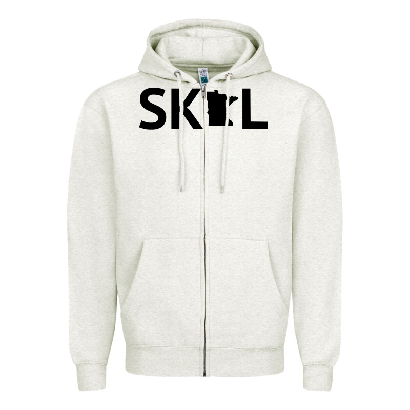 Skol Minnesota Hoodie  Let's Go Mn Hooded Sweatshirt Zipper Hoodie by ArtMosaic | Teevron