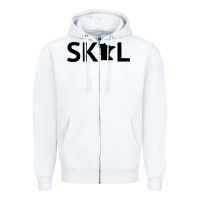 White skol minnesota hoodie  let's go mn hooded sweatshirt Zipper Hoodie - ArtMosaic