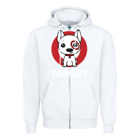 White target team member Zipper Hoodie - ArtMosaic