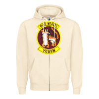 Sandshell Air Force Wild Weasel YGBSM Zipper Hoodie - ArtMosaic