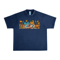Navy hello pumpkin libbey glass Urban Heavy Tee - BundleAndBundleShop