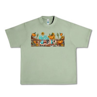Oil Green hello pumpkin libbey glass Urban Heavy Tee - BundleAndBundleShop