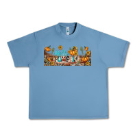 Pebble Blue hello pumpkin libbey glass Urban Heavy Tee - BundleAndBundleShop