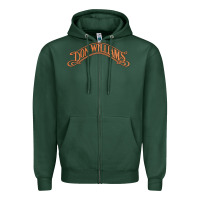 Sports Green Don Williams - American country singer Zipper Hoodie - ArtMosaic