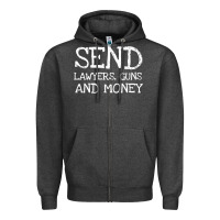 Charcoal Heather Warren Zevon Send Lawyers Guns and Money Music Shirt Zipper Hoodie - ArtMosaic