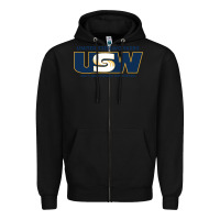 Black United Steelworkers - Unity and Strength for Worke Zipper Hoodie - ArtMosaic
