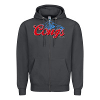 Smoke wsu cougs Zipper Hoodie - ArtMosaic