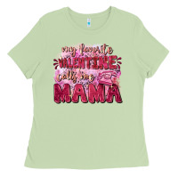 Matcha My favorite calls me mama Mother's Day Ladies Tee - FaDigitalArtStudio