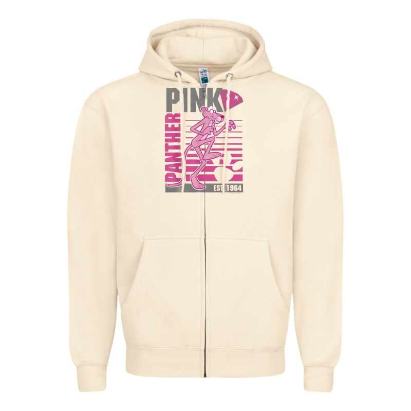 Pink Panther Zipper Hoodie by ArtMosaic | Teevron
