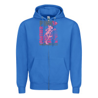 True Royal Pink Panther Zipper Hoodie - ArtMosaic