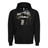 Black sport mathews concert Zipper Hoodie - ArtMosaic