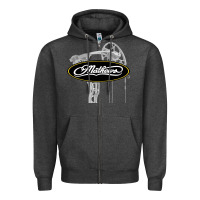Charcoal Heather sport mathews concert Zipper Hoodie - ArtMosaic