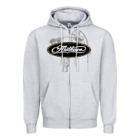 Heather Grey sport mathews concert Zipper Hoodie - ArtMosaic