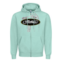 Seafoam sport mathews concert Zipper Hoodie - ArtMosaic