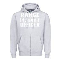 Heather Grey range safety officer worker team job t shirt Zipper Hoodie - ArtMosaic