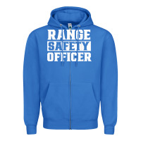 True Royal range safety officer worker team job t shirt Zipper Hoodie - ArtMosaic