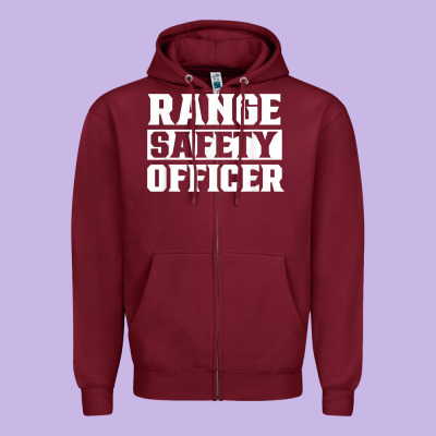 Range Safety Officer Worker Team Job T Shirt Zipper Hoodie Designed By Artmosaic