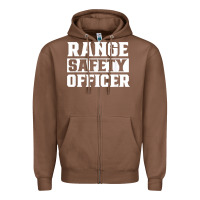 Chestnut range safety officer worker team job t shirt Zipper Hoodie - ArtMosaic