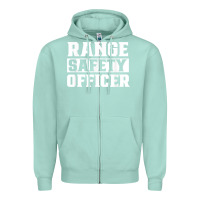 Seafoam range safety officer worker team job t shirt Zipper Hoodie - ArtMosaic