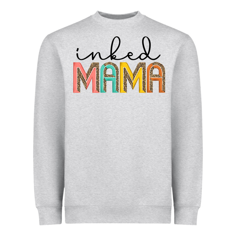 Inked Mama Artistshot Heavyweight Sweatshirt by JahusDesignShop | Teevron