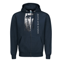 Navy dead can dance, dead, can dance, dead can dance vintage, dead can danc Zipper Hoodie - ArtMosaic