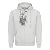 Dove Grey dead can dance, dead, can dance, dead can dance vintage, dead can danc Zipper Hoodie - ArtMosaic
