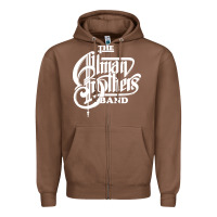 Chestnut the allman brothers Zipper Hoodie - ArtMosaic