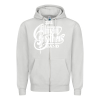 Dove Grey the allman brothers Zipper Hoodie - ArtMosaic