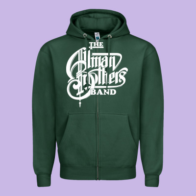 The Allman Brothers Zipper Hoodie Designed By Artmosaic