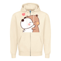 Sandshell Bubu Dudu Zipper Hoodie - ArtMosaic