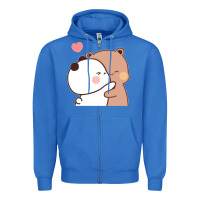 True Royal Bubu Dudu Zipper Hoodie - ArtMosaic