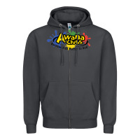 Smoke Vintage-Awana clubs Zipper Hoodie - ArtMosaic