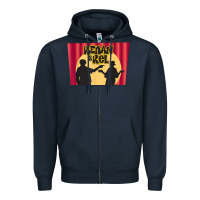 Navy kenan and kel show time t shirt Zipper Hoodie - ArtMosaic