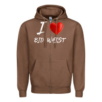 Chestnut i love heart bid whist card game t shirt Zipper Hoodie - ArtMosaic