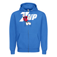 True Royal cool spot,uncola 7up Zipper Hoodie - ArtMosaic
