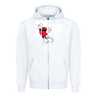 White cool spot,uncola 7up Zipper Hoodie - ArtMosaic