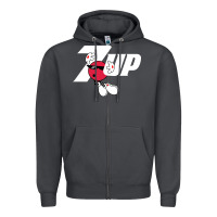 Smoke cool spot,uncola 7up Zipper Hoodie - ArtMosaic